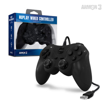 MO7224-BK NuPlay Wired PS3 Controller Black